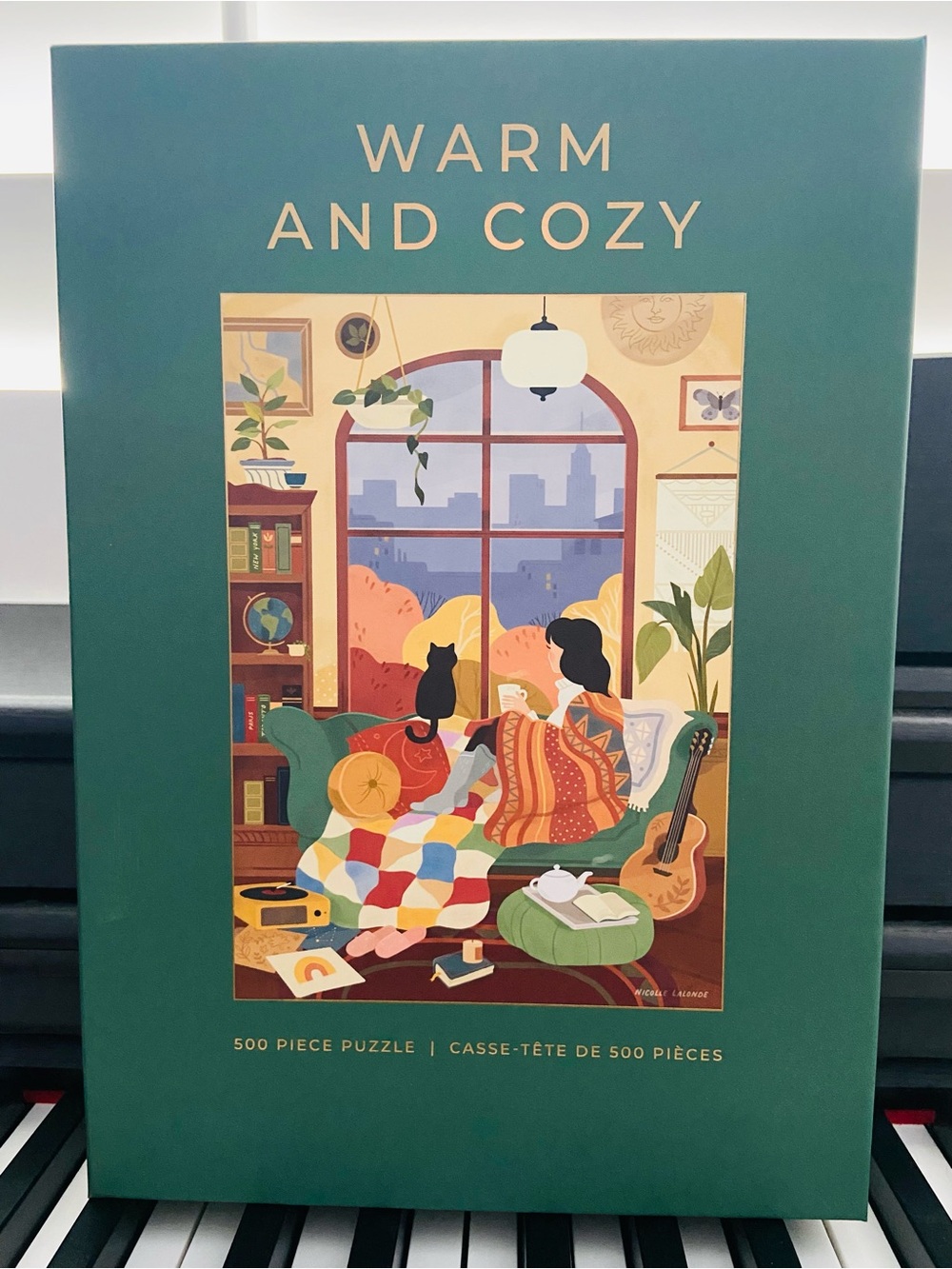 HOBBRY 500-Piece Jigsaw Puzzle: Warm And Cozy— NEW!